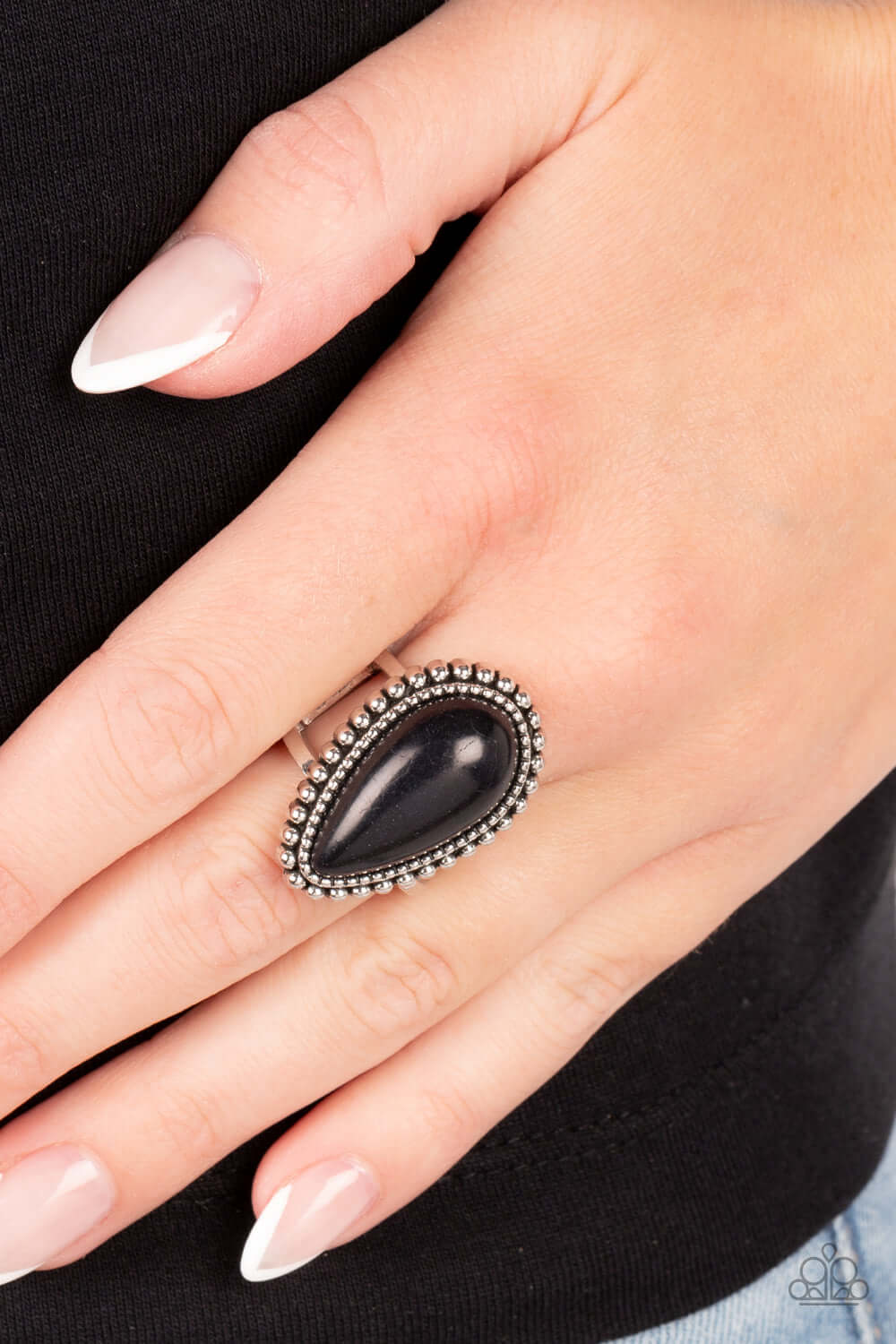 Paparazzi Accessories ❋Urban Elements - Black Ring❋ Flat Rate Ship $4.50❋ - Image #2
