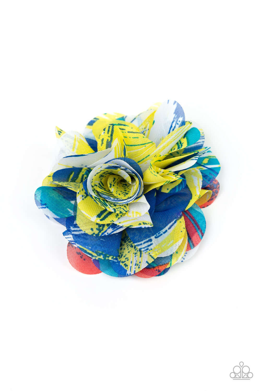 Paparazzi Accessories ✽ Rogue Rose - Yellow Hair Clip✽Flat Rate Ship $4.50✽ - Image #2