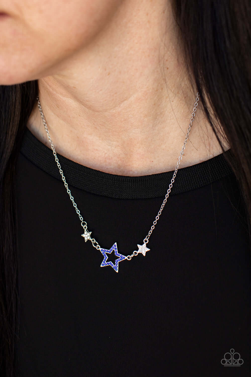 Paparazzi Accessories ❋United We Sparkle - Blue Necklace❋ Flat Rate Ship $4.50❋ - Image #2