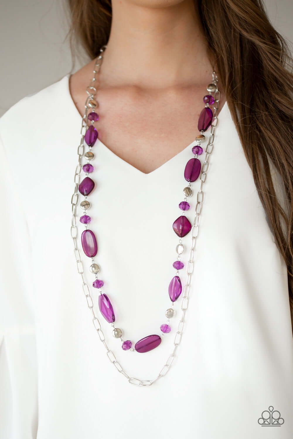 Paparazzi Accessories ✽ Colorful Couture - Purple Necklace✽Flat Rate Ship $4.50✽ - Image #2
