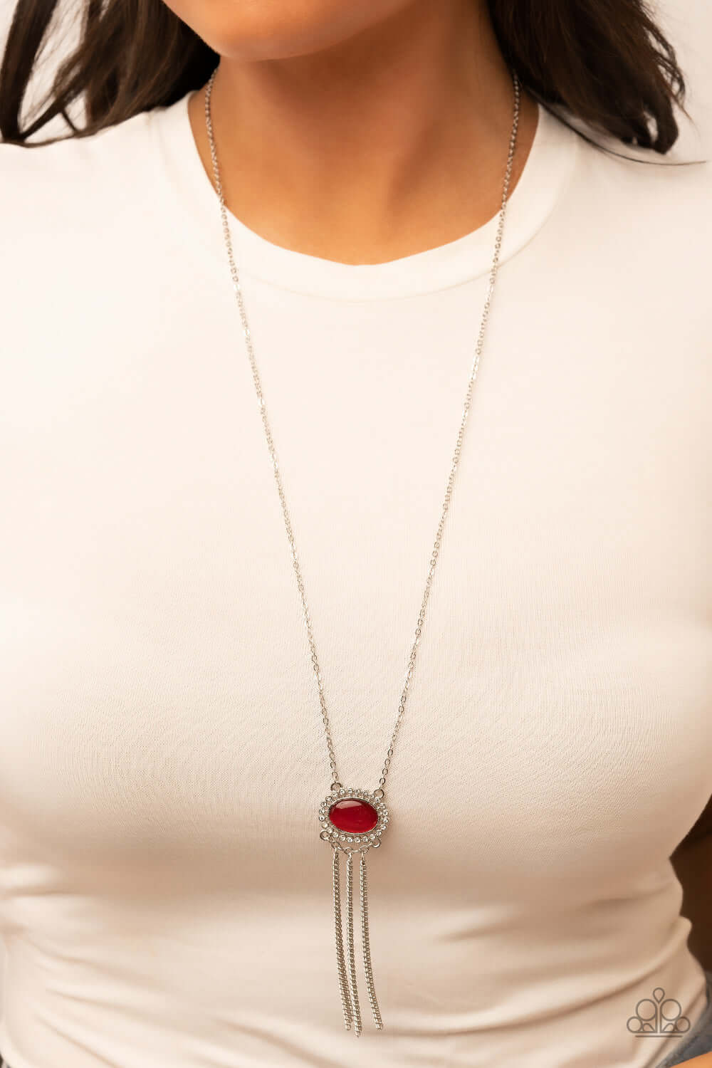 Paparazzi Accessories ❋Happily Ever Ethereal - Red Necklace❋ Flat Rate Ship $4.50❋ - Image #2