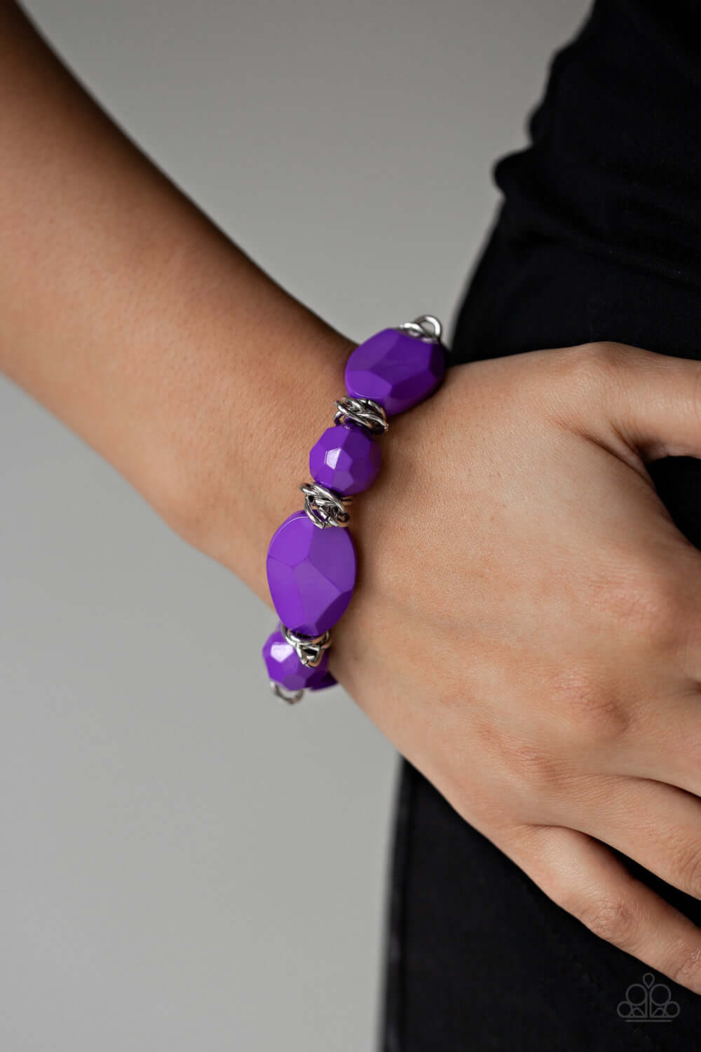 Paparazzi Accessories ✽ Savor The Flavor - Purple Bracelet✽Flat Rate Ship $4.50✽ - Image #2