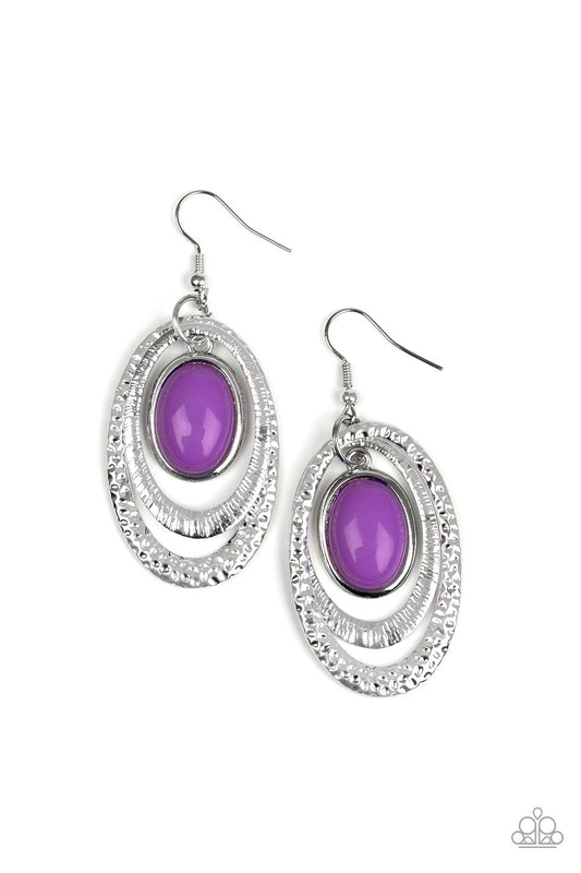 brought✽to✽you✽by✽blingflingbykat✽seaside-spinster-purple-earrings✽paparazzi-accessories