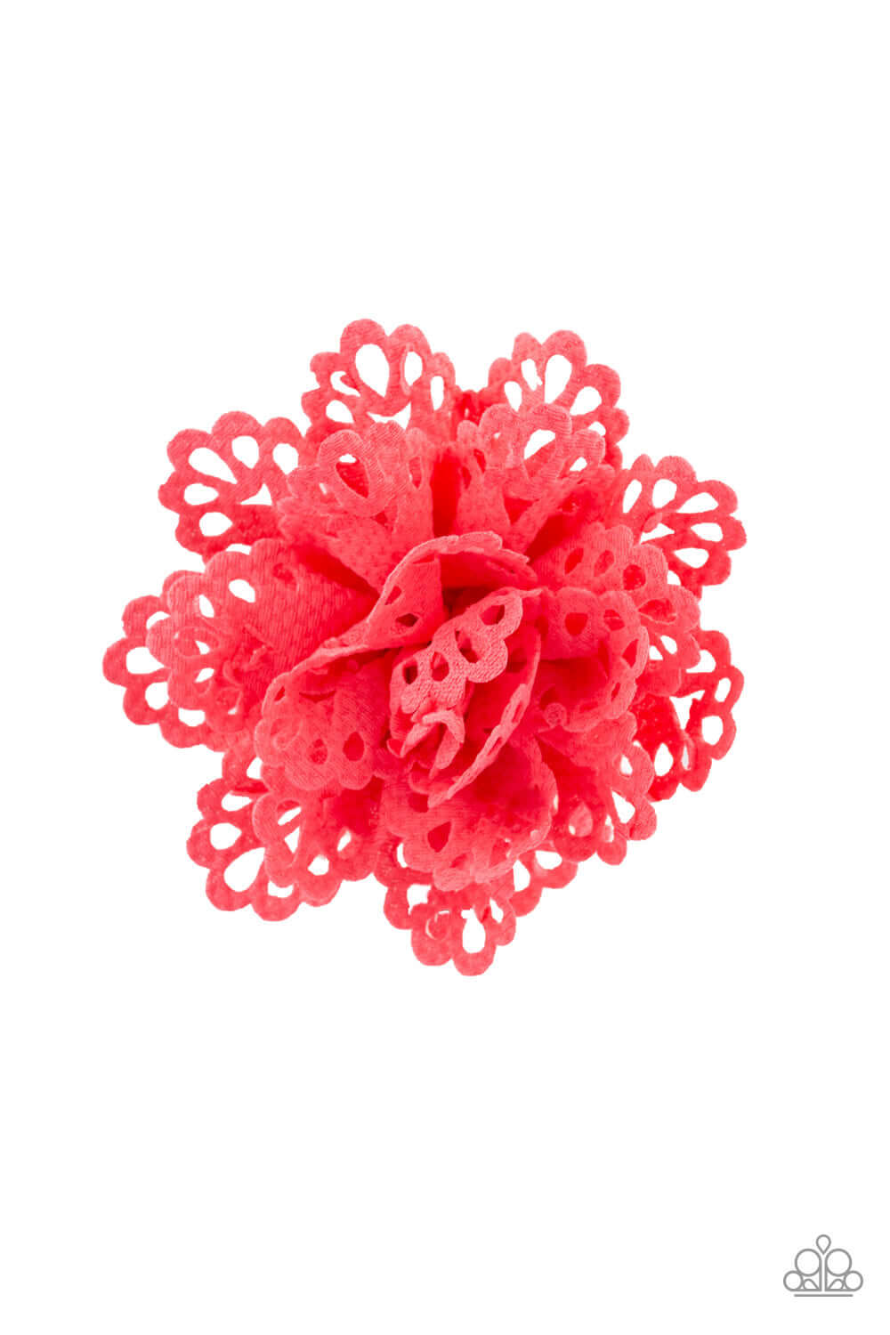 Paparazzi Accessories ✽ Springing Into Spring - Orange Hair Clip✽Flat Rate Ship $4.50✽ - Image #2