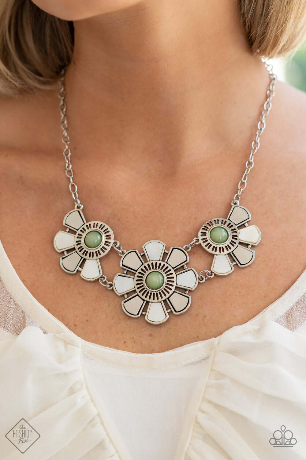 Paparazzi Accessories ❋Aquatic Garden - Green Necklace❋ Flat Rate Ship $4.50❋ - Image #2