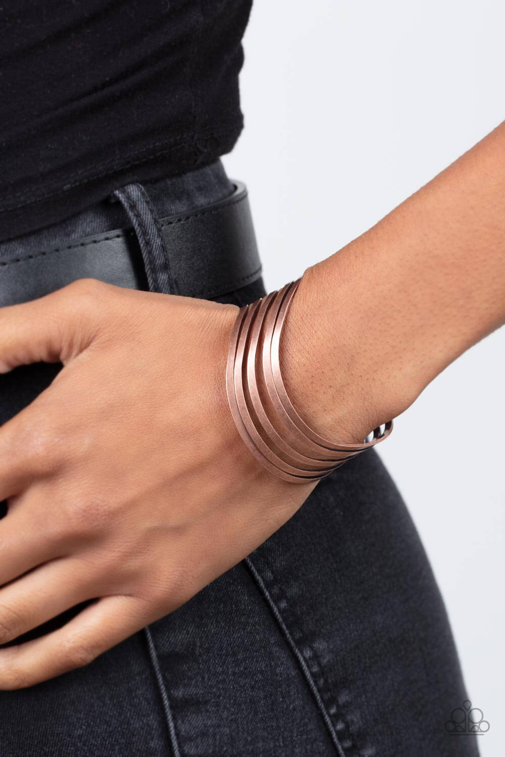 Paparazzi Accessories ❋Tantalizingly Tiered - Copper Bracelet❋ Flat Rate Ship $4.50❋ - Image #2