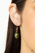 Load image into Gallery viewer, Paparazzi Accessories ❋Pardon My FABULOUS - Green Necklace❋ Flat Rate Ship $4.50❋ - Image #3
