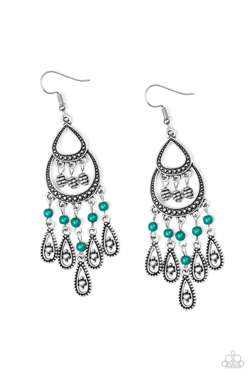 brought✽to✽you✽by✽blingflingbykat✽eastern-excursion-green-earrings✽paparazzi-accessories