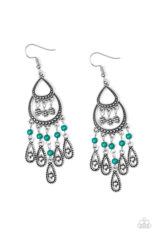 brought✽to✽you✽by✽blingflingbykat✽eastern-excursion-green-earrings✽paparazzi-accessories