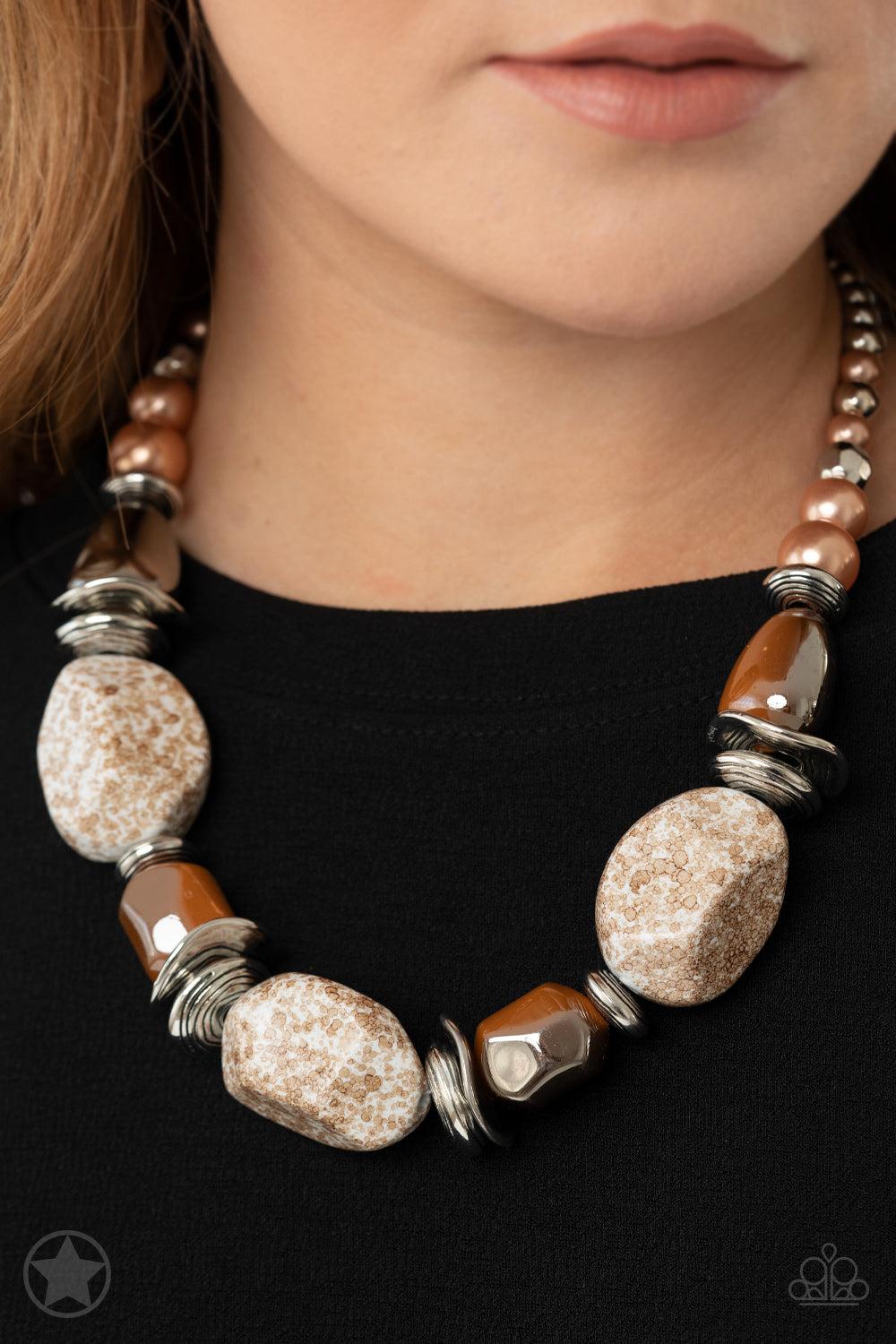 Paparazzi Accessories ❋In Good Glazes - Peach Necklace❋ Flat Rate Ship $4.50❋ - Image #2