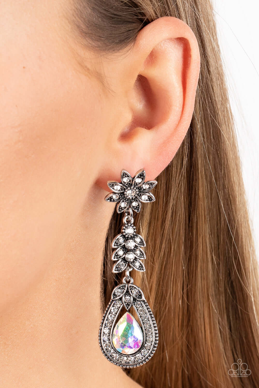 Paparazzi Accessories ❋Floral Fantasy - Multi Post Earrings❋ Flat Rate Ship $4.50❋ - Image #2