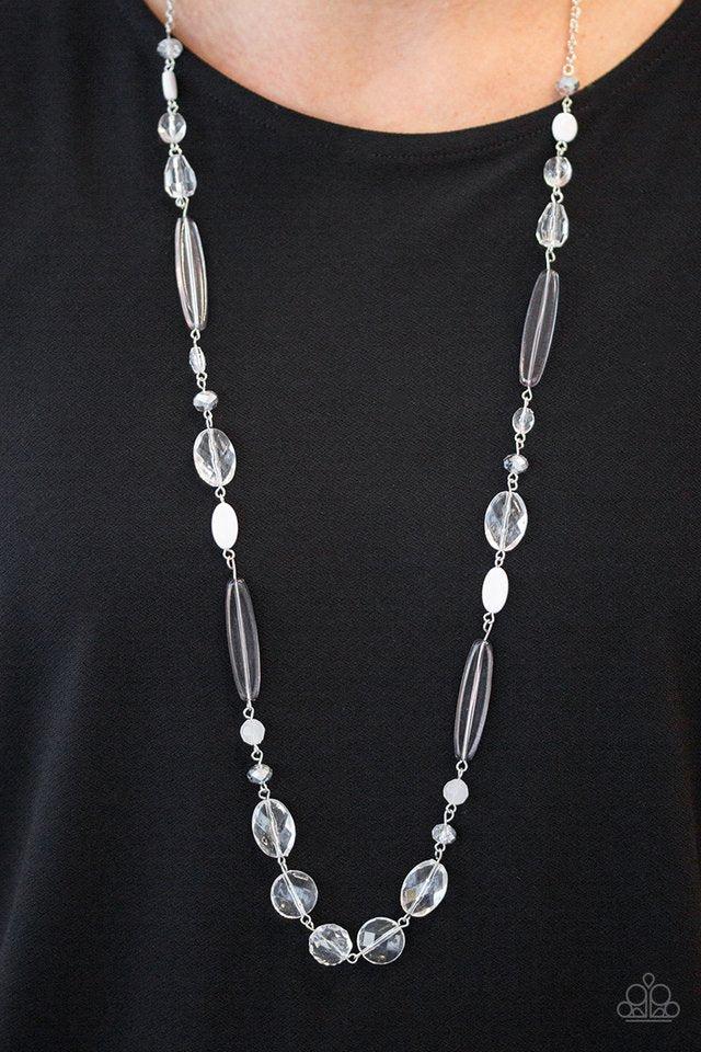 Paparazzi Accessories ❋Quite Quintessence - White Necklace❋ Flat Rate Ship $4.50❋ - Image #2