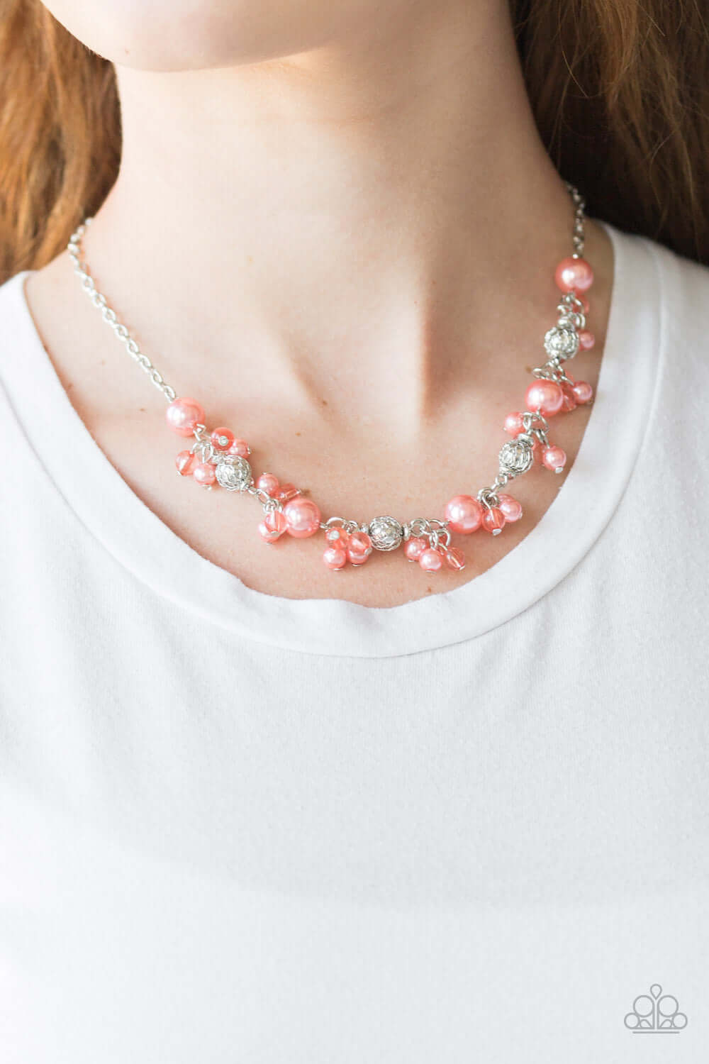 Paparazzi Accessories ✽ Weekday Wedding - Orange Necklace✽Flat Rate Ship $4.50✽ - Image #2