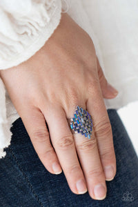 Paparazzi Accessories ❋Hive Hustle - Blue Ring❋ Flat Rate Ship $4.50❋ - Image #2