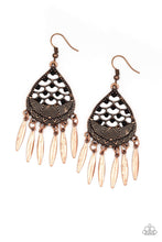 Load image into Gallery viewer, brought✽to✽you✽by✽blingflingbykat✽wolf-den-copper-earrings✽paparazzi-accessories
