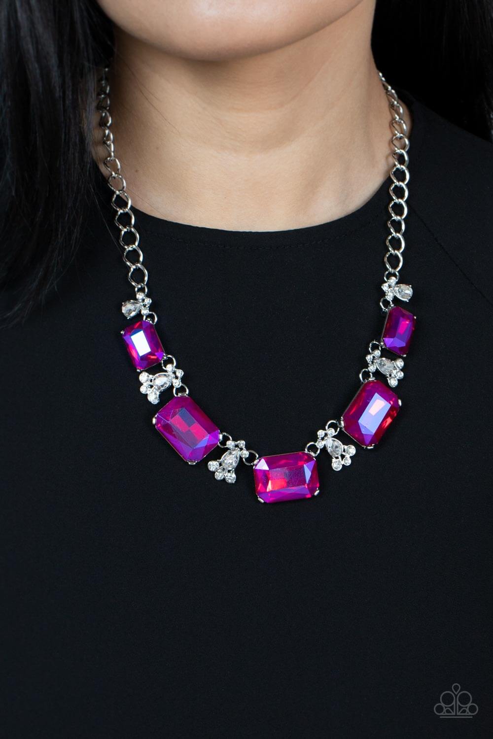 Paparazzi Accessories ❋Flawlessly Famous - Pink Necklace❋ Flat Rate Ship $4.50❋ - Image #2