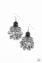 Load image into Gallery viewer, brought✽to✽you✽by✽blingflingbykat✽a-bit-on-the-wildside-black-earrings✽paparazzi-accessories
