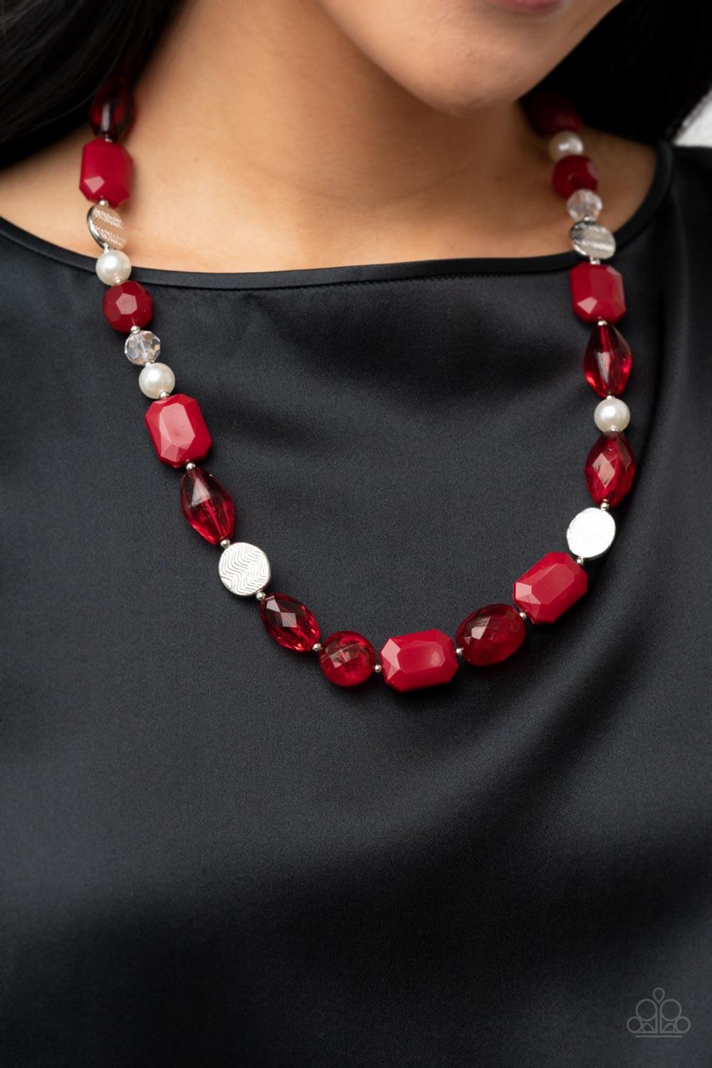 Paparazzi Accessories ❋Nautical Sunset - Red Necklace❋ Flat Rate Ship $4.50❋ - Image #2