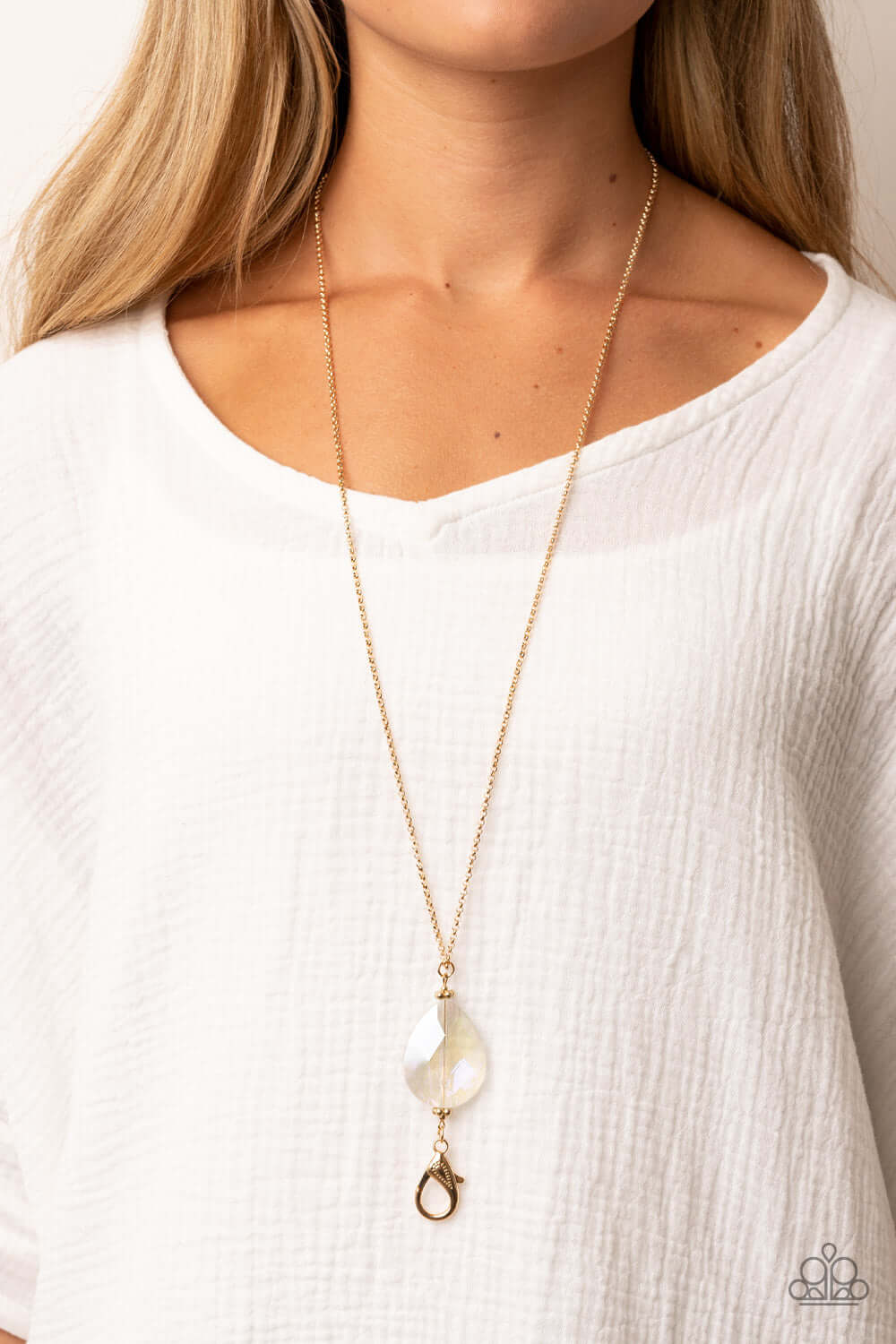 Paparazzi Accessories ❋Interstellar Solstice - Gold Lanyard❋ Flat Rate Ship $4.50❋ - Image #2