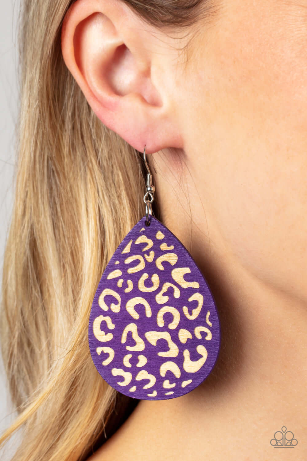 Paparazzi Accessories ❋Suburban Jungle - Purple Earrings❋ Flat Rate Ship $4.50❋ - Image #2