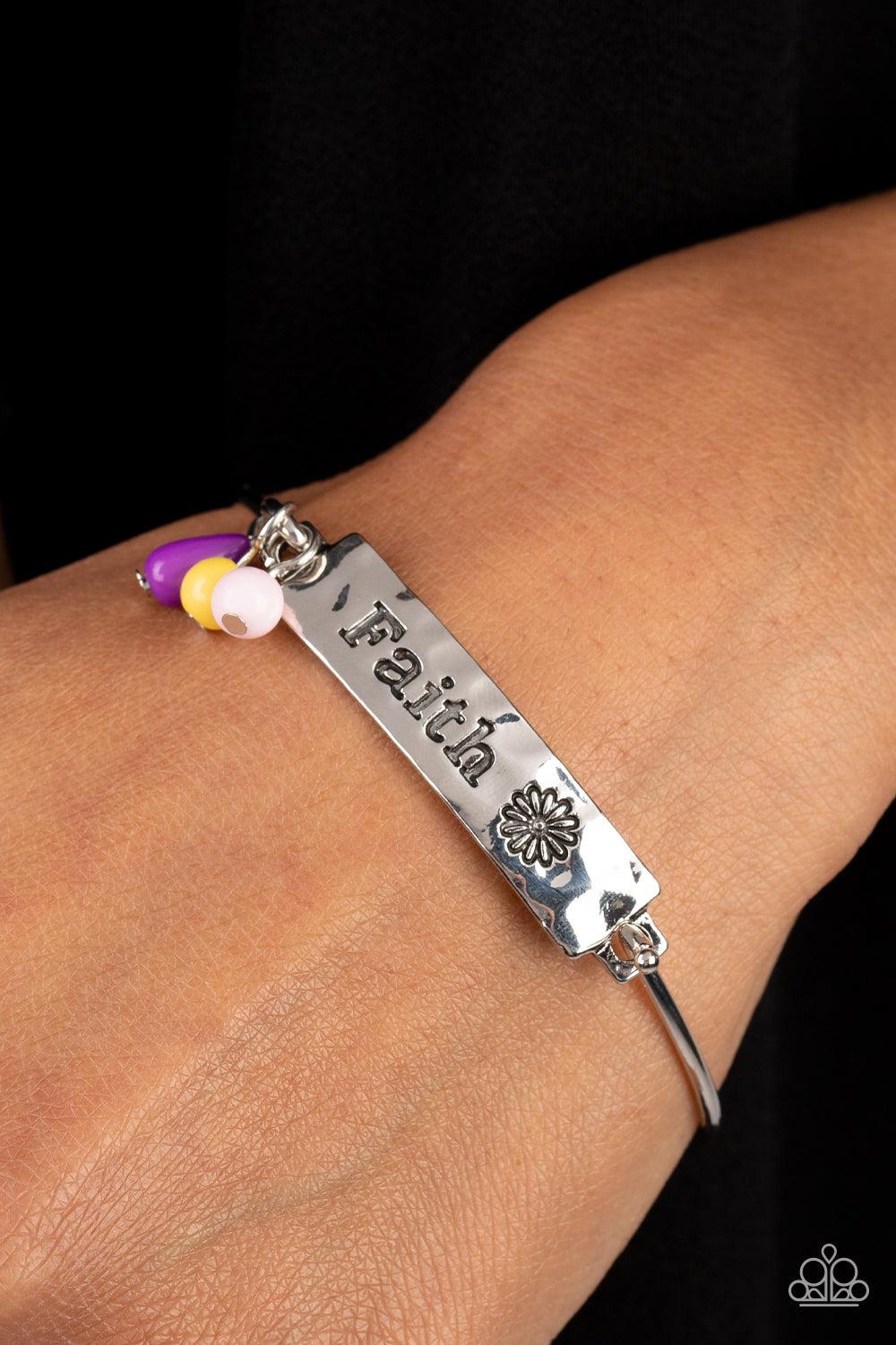 Paparazzi Accessories ❋Flirting with Faith - Purple Bracelet❋ Flat Rate Ship $4.50❋ - Image #2
