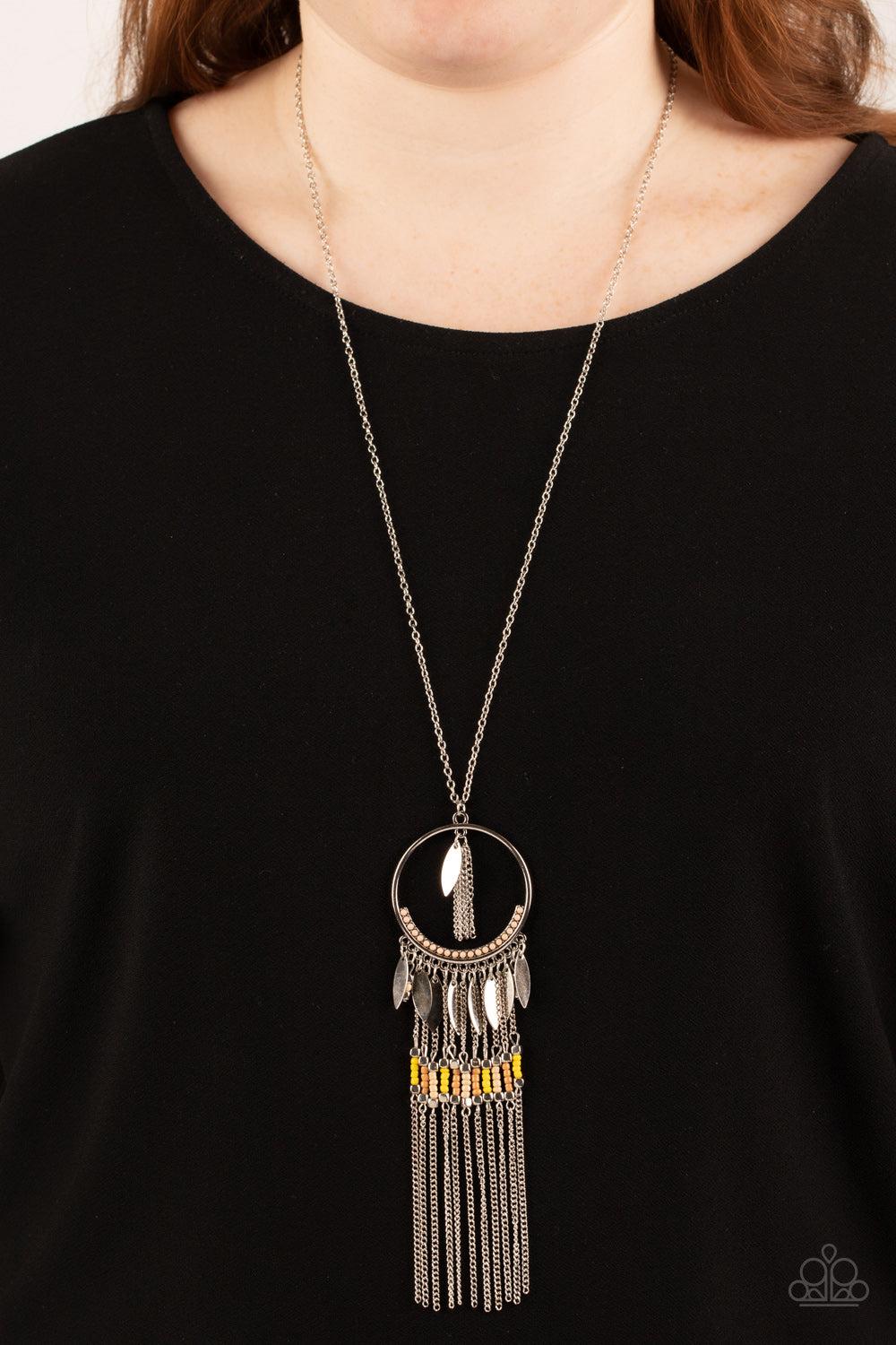 Paparazzi Accessories ❋Dancing Dreamcatcher - Brown Necklace❋ Flat Rate Ship $4.50❋ - Image #2