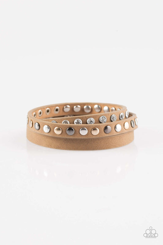 brought✽to✽you✽by✽blingflingbykat✽catwalk-casual-brown-bracelet✽paparazzi-accessories