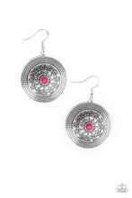 Load image into Gallery viewer, brought-to-you-by-blingflingbykat-karma-drama-pink-earrings-paparazzi-accessories-
