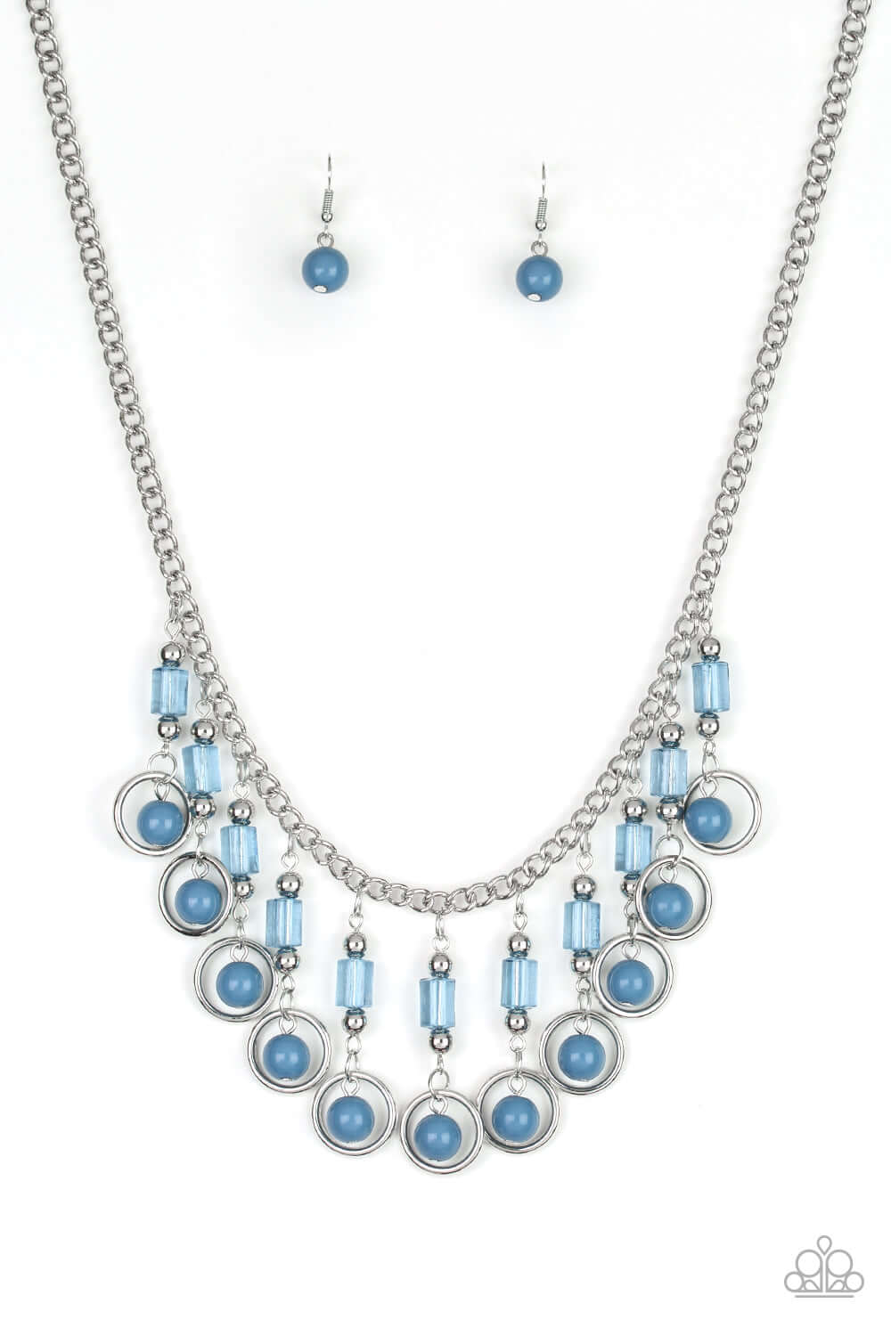 brought✽to✽you✽by✽blingflingbykat✽cool-cascade-blue-necklace✽paparazzi-accessories
