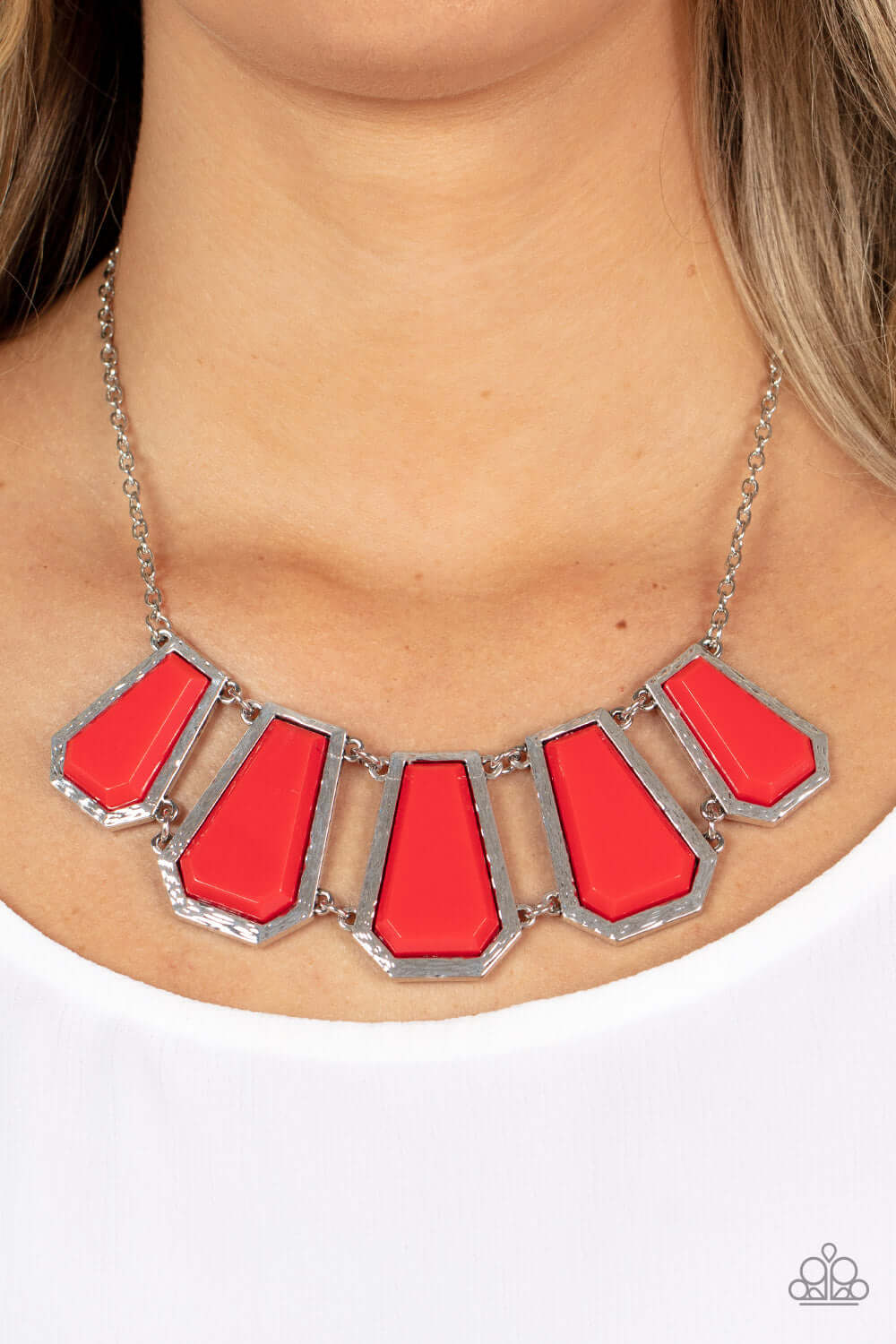 Paparazzi Accessories ❋Stellar Heiress - Red Necklace❋ Flat Rate Ship $4.50❋ - Image #2