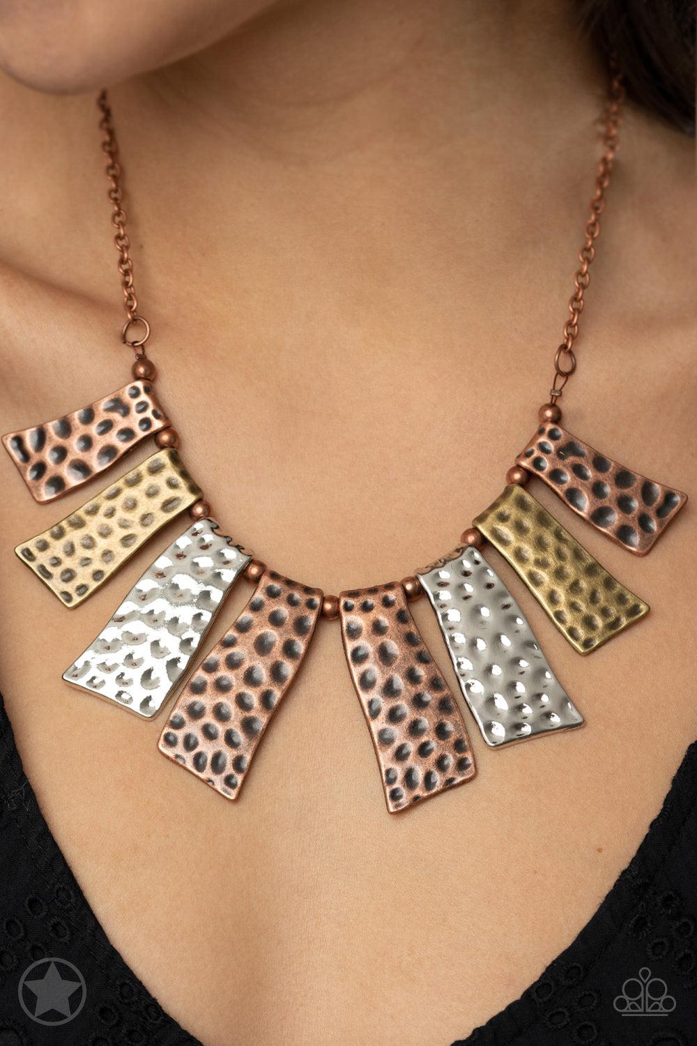 Paparazzi Accessories ❋A Fan of the Tribe Necklace❋ Flat Rate Ship $4.50❋ - Image #2