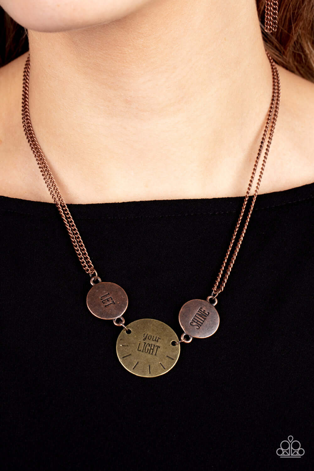 Paparazzi Accessories ❋Shine Your Light - Copper Necklace❋ Flat Rate Ship $4.50❋ - Image #2