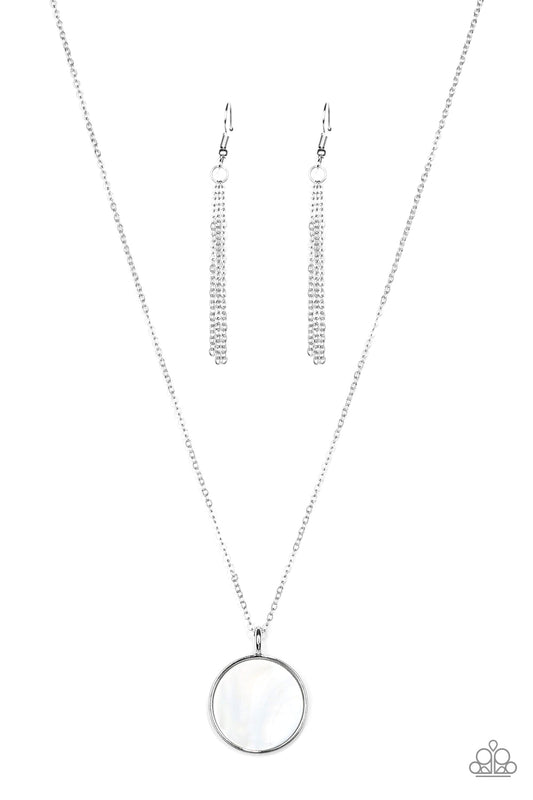 brought✽to✽you✽by✽blingflingbykat✽shimmering-seashores-white-necklace✽paparazzi-accessories