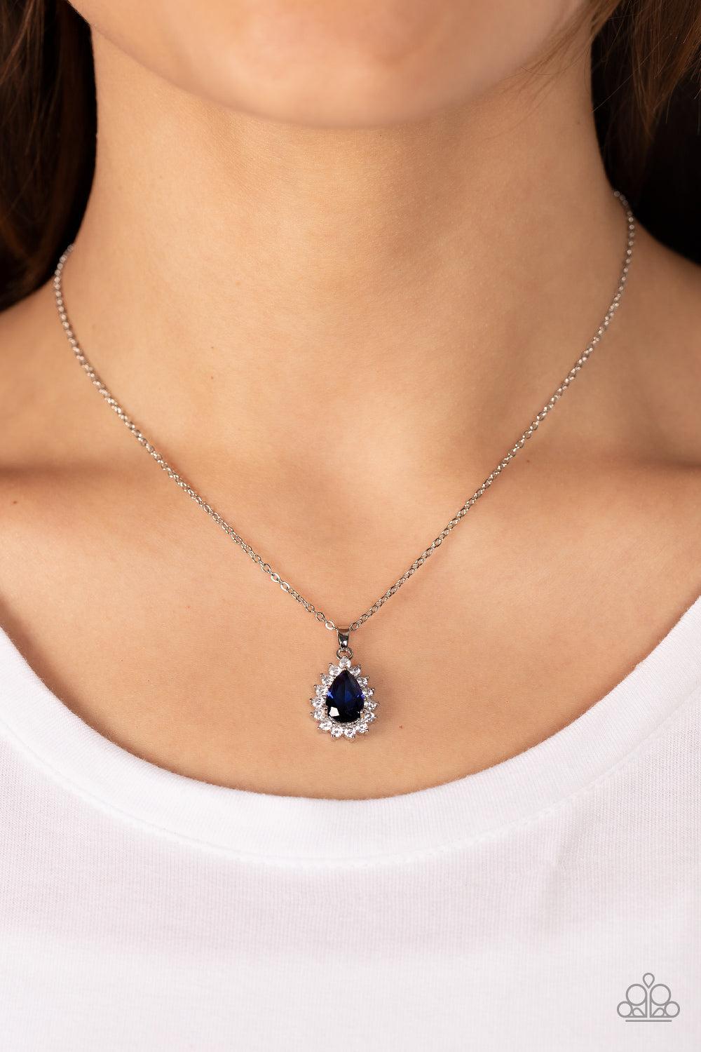 Paparazzi Accessories ❋A Guiding SOCIALITE - Blue Necklace❋ Flat Rate Ship $4.50❋ - Image #2
