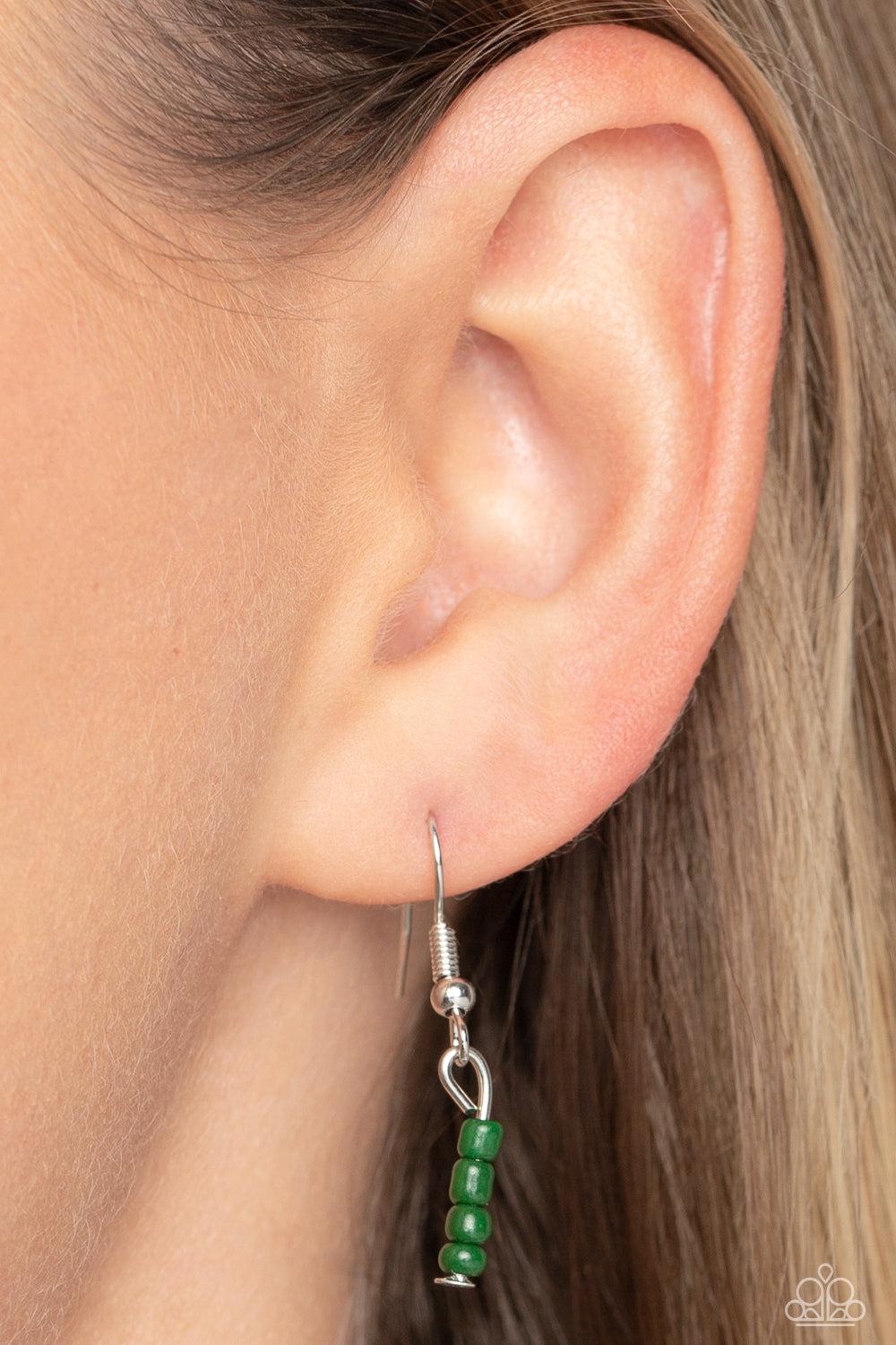 Paparazzi Accessories ❋Bold Buds - Green Necklace❋ Flat Rate Ship $4.50❋ - Image #3