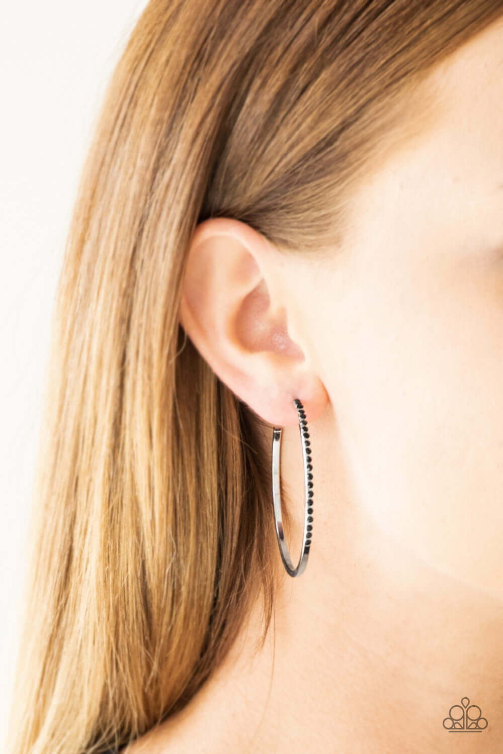 Paparazzi Accessories ✽ Chic Classic - Black Earrings✽Flat Rate Ship $4.50✽ - Image #2