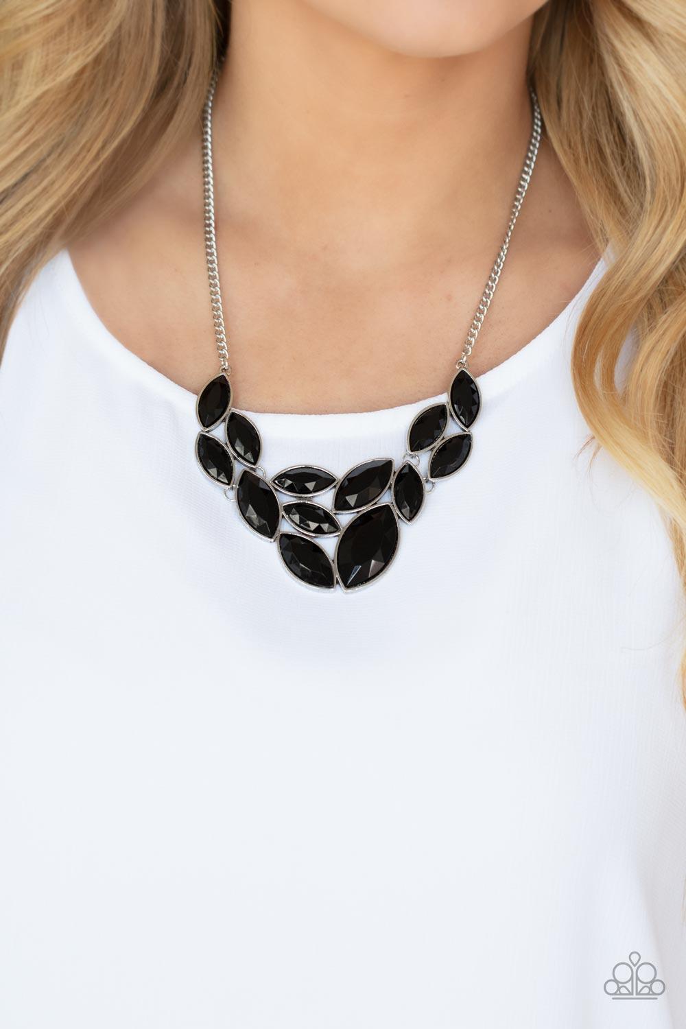 Paparazzi Accessories ❋Glitzy Goddess - Black Necklace❋ Flat Rate Ship $4.50❋ - Image #2