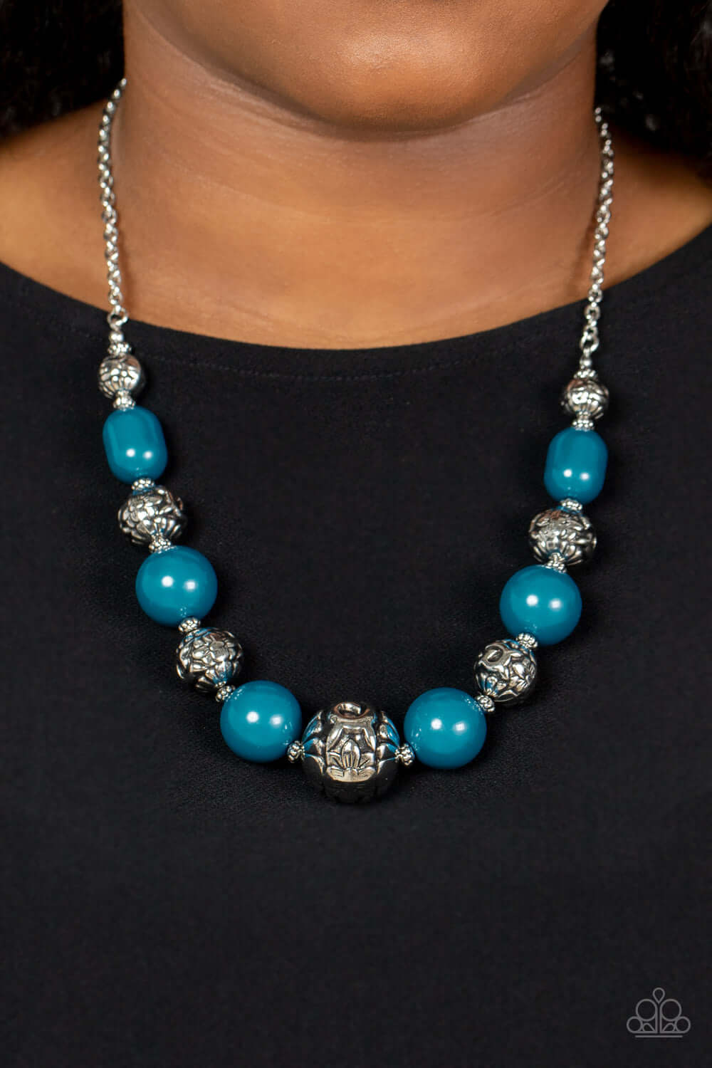 Paparazzi Accessories ❋Girl Meets Garden - Blue Necklace❋ Flat Rate Ship $4.50❋ - Image #2