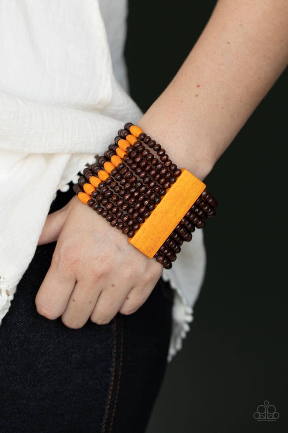 Paparazzi Accessories ❋â€‹Tropical Trendsetter - Orange Bracelet❋ Flat Rate Ship $4.50❋