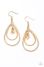 Load image into Gallery viewer, brought✽to✽you✽by✽blingflingbykat✽reign-on-my-parade-gold-earrings✽paparazzi-accessories
