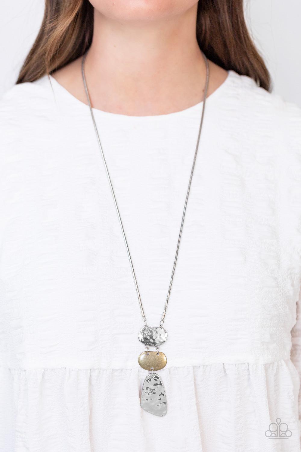 Paparazzi Accessories ❋Riverside Respite - Silver Necklace❋ Flat Rate Ship $4.50❋ - Image #2