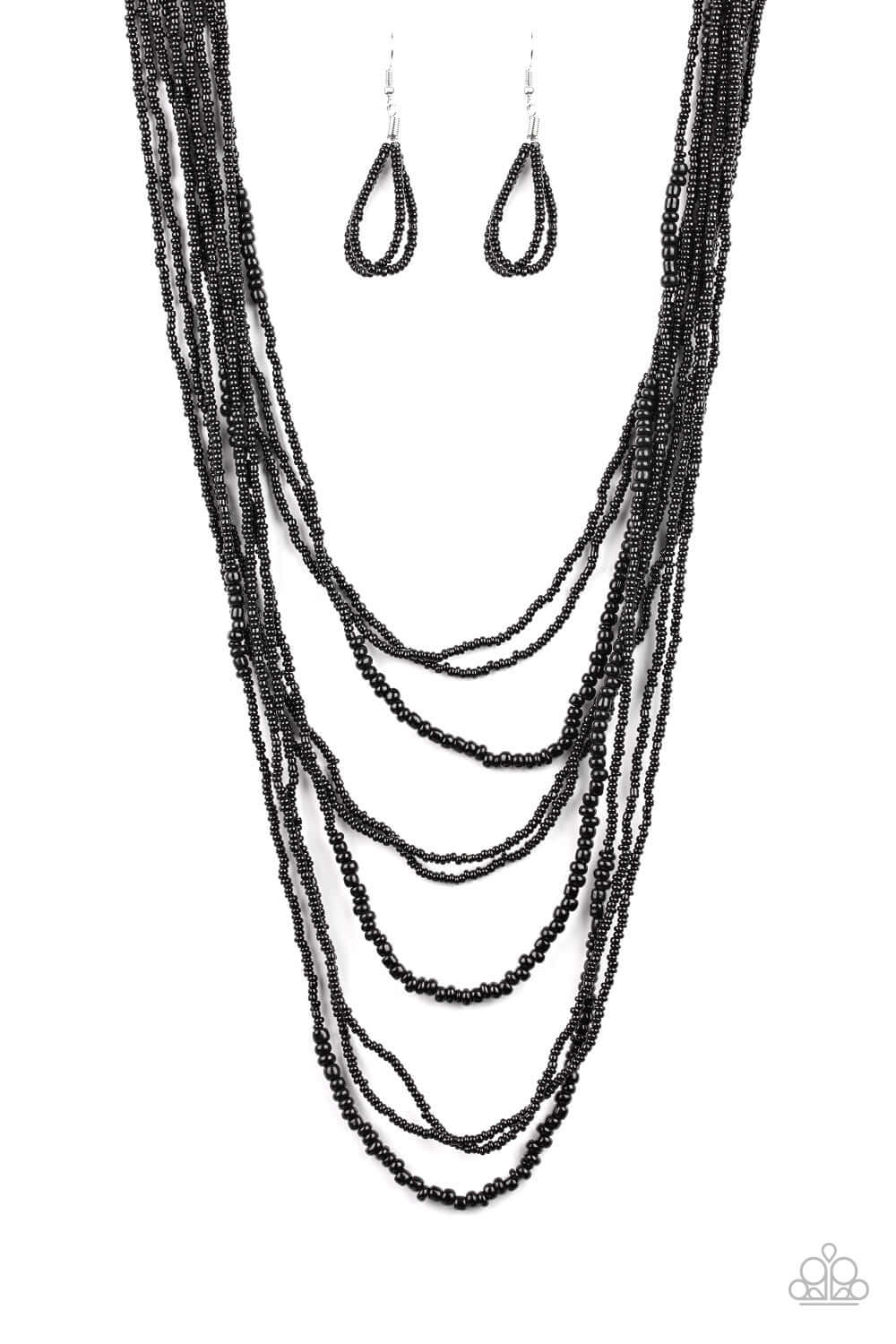 brought✽to✽you✽by✽blingflingbykat✽totally-tonga-black-necklace✽paparazzi-accessories