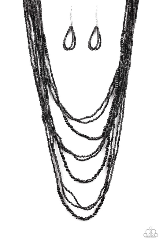 brought✽to✽you✽by✽blingflingbykat✽totally-tonga-black-necklace✽paparazzi-accessories