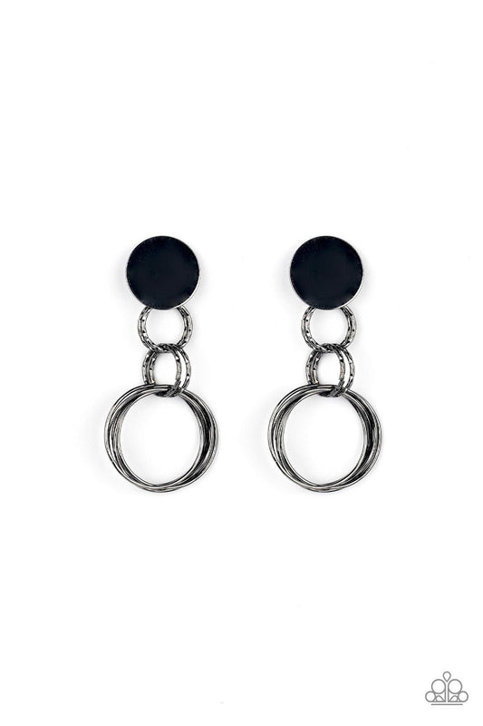 brought-to-you-by-blingflingbykat-industrialized-fashion-black-post earrings-paparazzi-accessories-