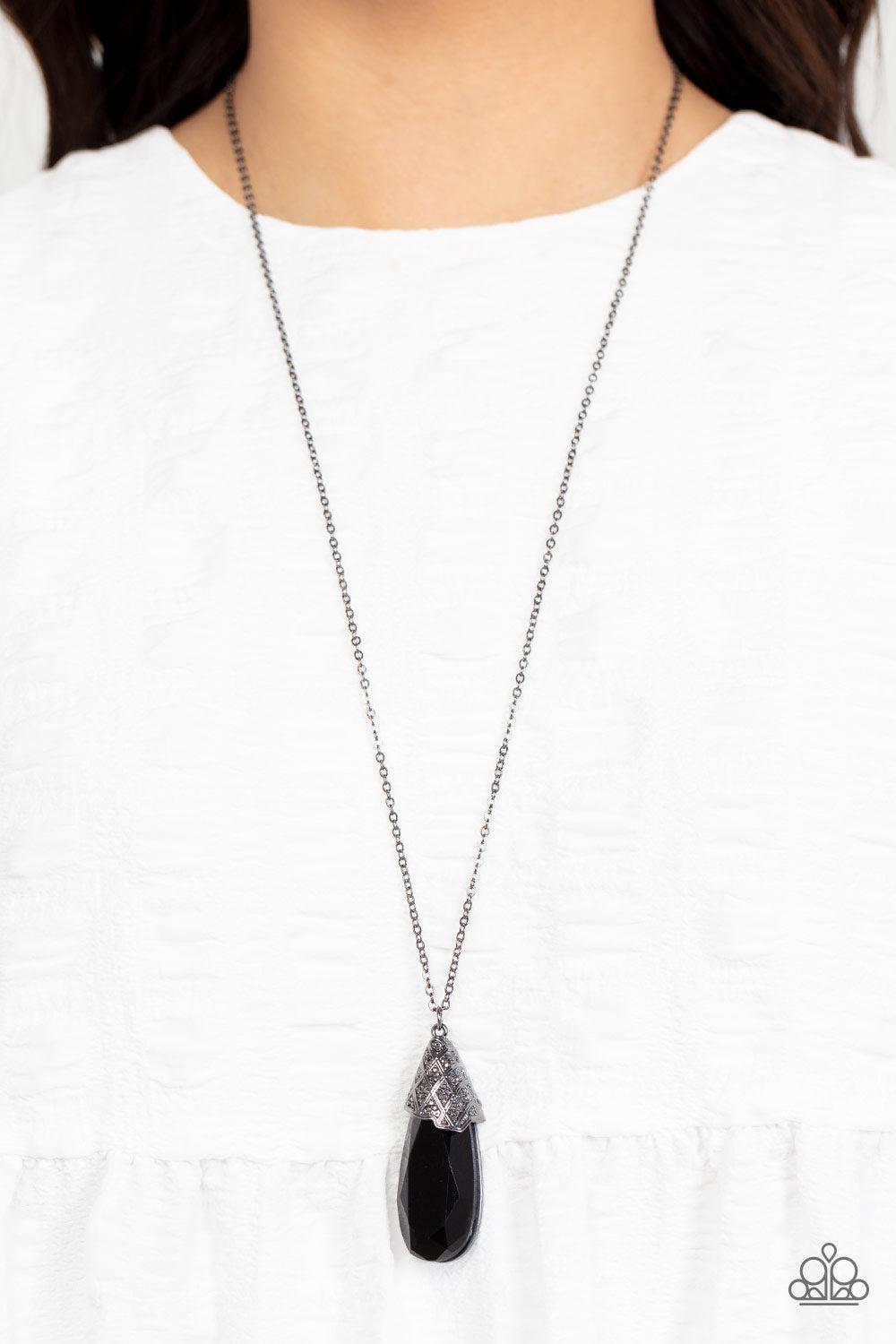 Paparazzi Accessories ❋Dibs on the Dazzle - Black Necklace❋ Flat Rate Ship $4.50❋ - Image #2