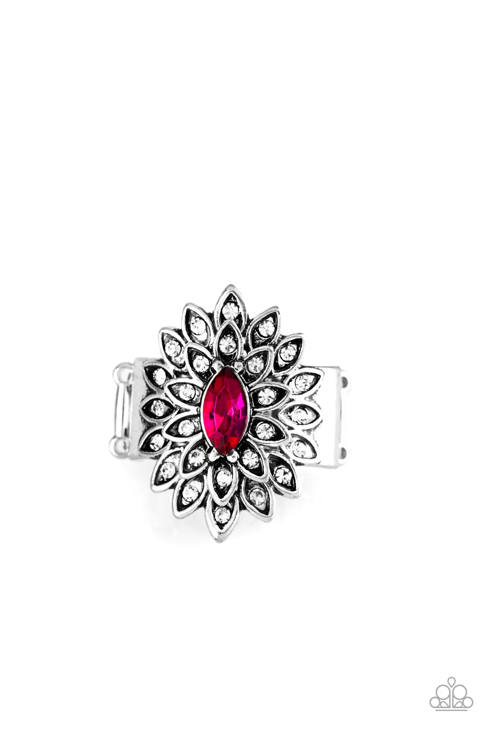 brought✽to✽you✽by✽blingflingbykat✽blooming-fireworks-pink-ring✽paparazzi-accessories