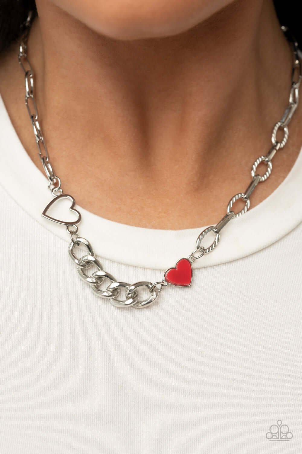 Paparazzi Accessories ❋Little Charmer - Red Necklace❋ Flat Rate Ship $4.50❋ - Image #2