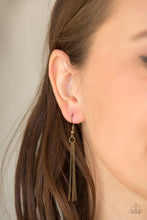 Load image into Gallery viewer, Paparazzi Accessories ❋Seasonal Charm - Brass Necklace❋ Flat Rate Ship $4.50❋ - Image #3

