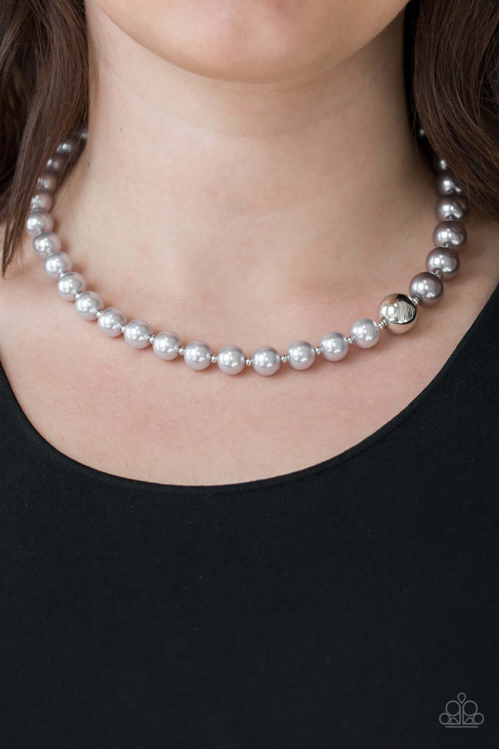 Paparazzi Accessories ❋5th Avenue A-Lister - Silver Necklace❋ Flat Rate Ship $4.50❋ - Image #2