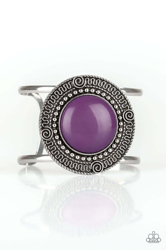 brought✽to✽you✽by✽blingflingbykat✽tribal-pop-purple-bracelet✽paparazzi-accessories